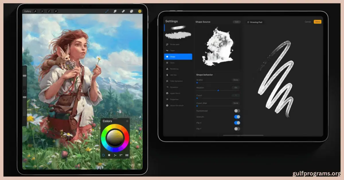 برنامج للرسم على الكمبيوتر