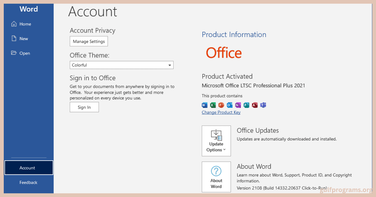 برنامج لتفعيل الاوفيس