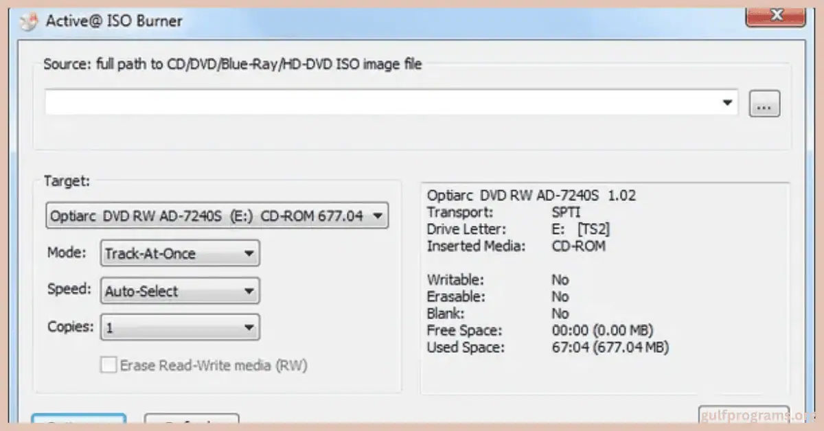 برنامج حرق النسخه على الفلاشه