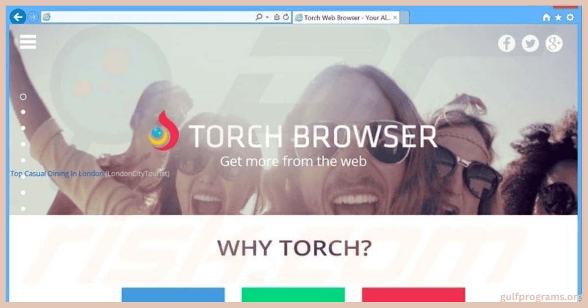 تحميل متصفح التورش