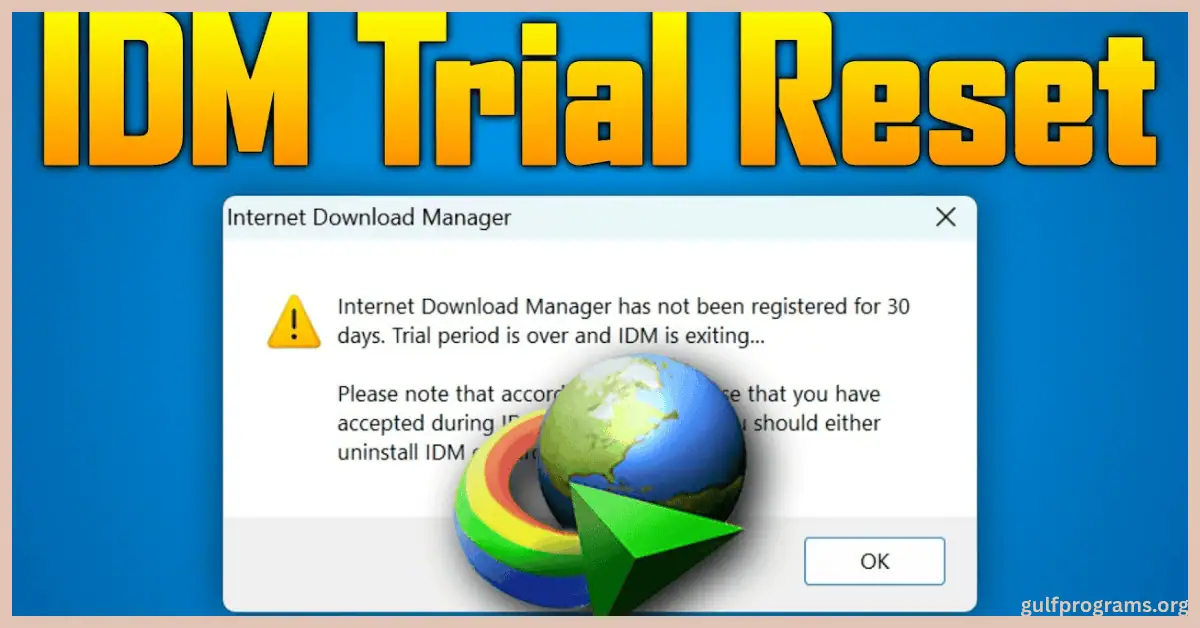 idm trial reset تحميل
