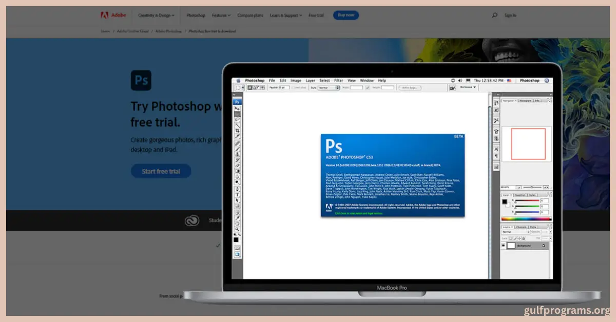 تحميل برنامج فوتوشوب للكمبيوتر ويندوز 10